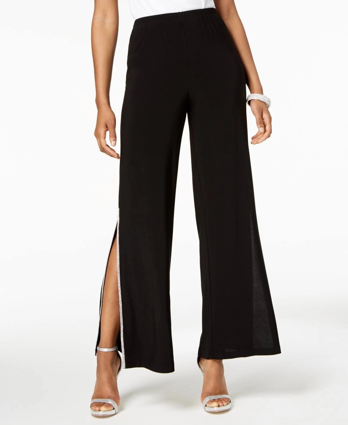 Shimmering Sequin Pants for Black Glam | Image