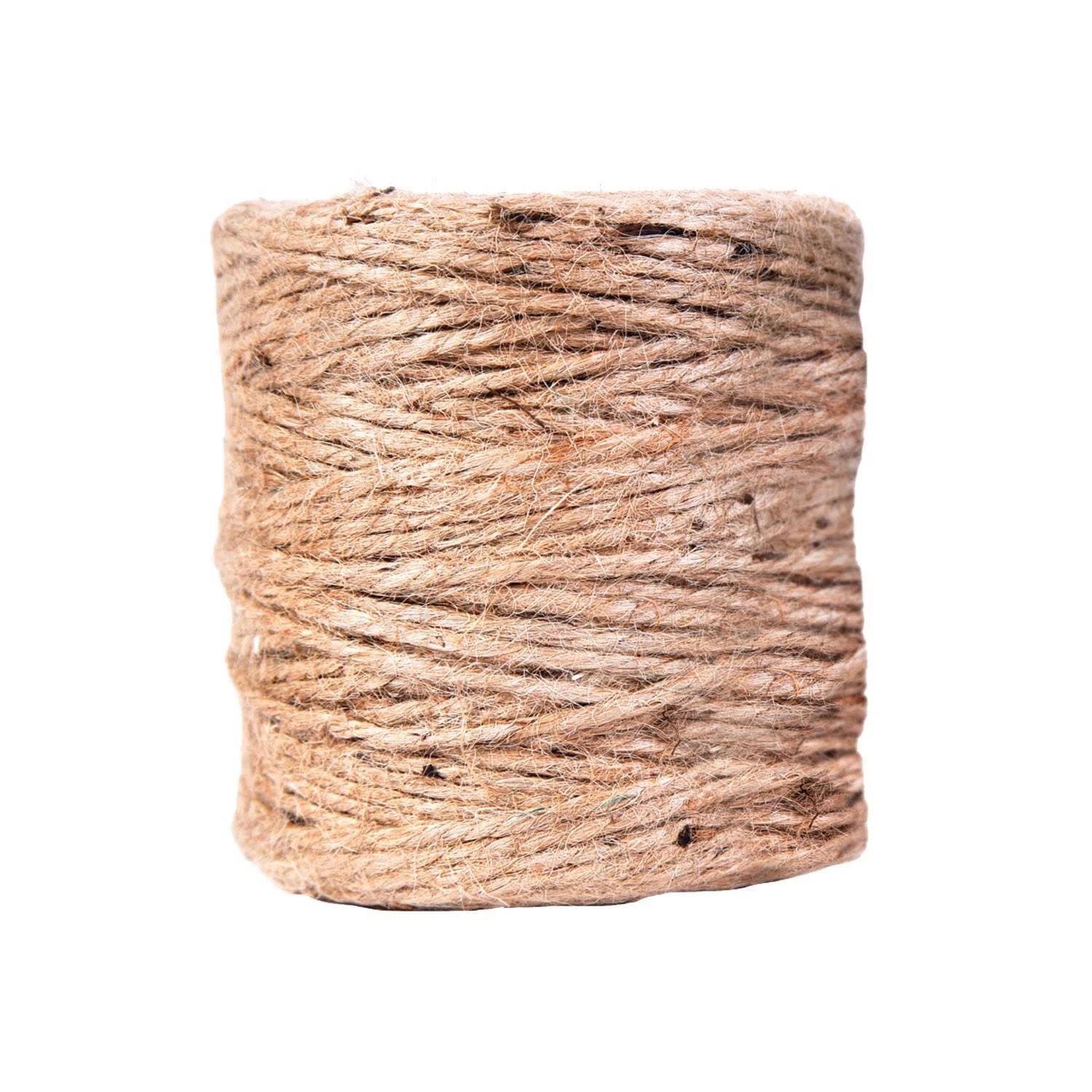 520-Foot Long, 3-Ply Natural Jute Twisted Twine for Decorative and Practical Use | Image