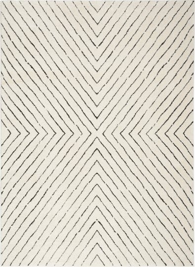 nourison-cozy-modern-scandinavian-indoor-area-rug-ivory-black-53x7-1