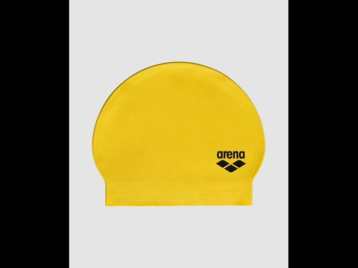 arena-swim-cap-unisex-yellow-size-ns-soft-latex-cap-1