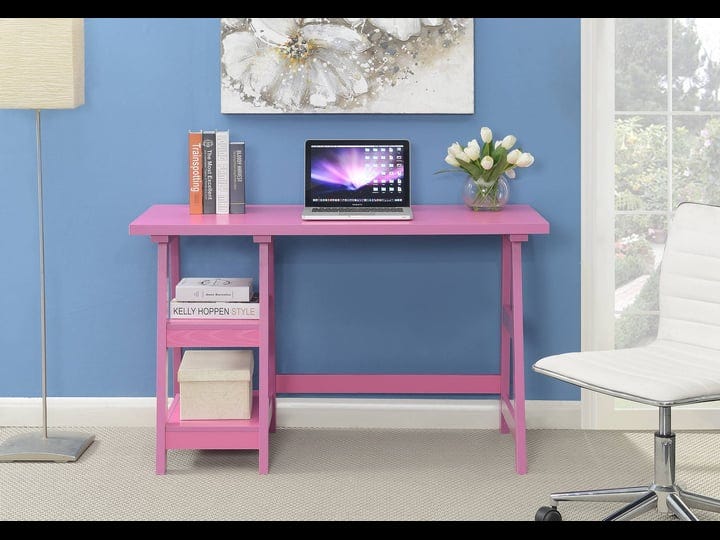 convenience-concepts-designs2go-pink-trestle-desk-1
