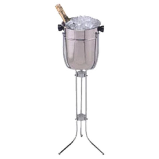 american-metalcraft-cs31-28-chrome-plated-champagne-bucket-stand-1