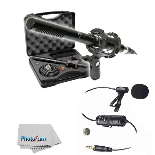 new-vidpro-xm-55-15-piece-11-condenser-shotgun-video-broadcast-microphone-kit-with-vidpro-xm-l-wired-1