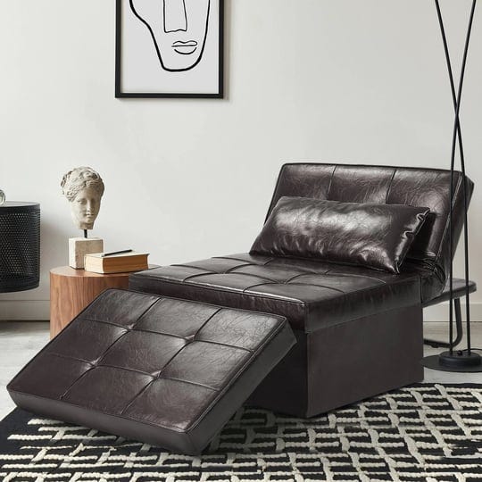 convertible-sofa-bed-pu-leather-sleeper-sofa-chair-folding-ottoman-couch-deep-brown-1