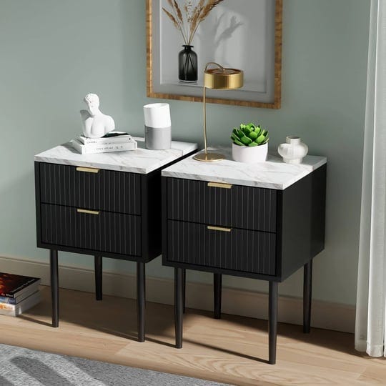 nightstands-set-of-2-with-gold-handles-imitation-marble-top-accent-end-table-side-table-for-bedroom--1