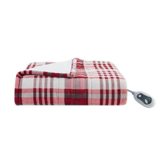 cuddl-duds-bedding-nwt-cuddl-duds-brand-cozy-soft-plush-sherpa-throw-blanket-color-red-white-size-51