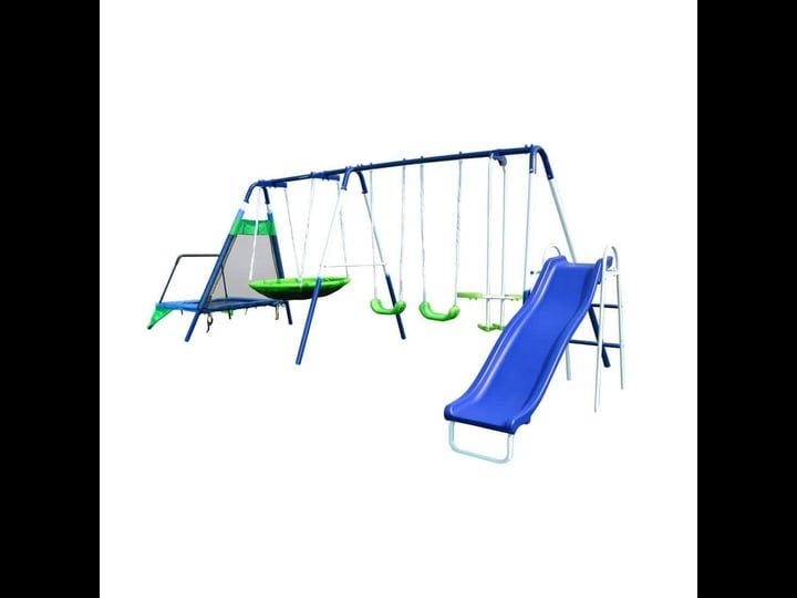 sportspower-mountain-view-metal-swing-slide-and-trampoline-set-1