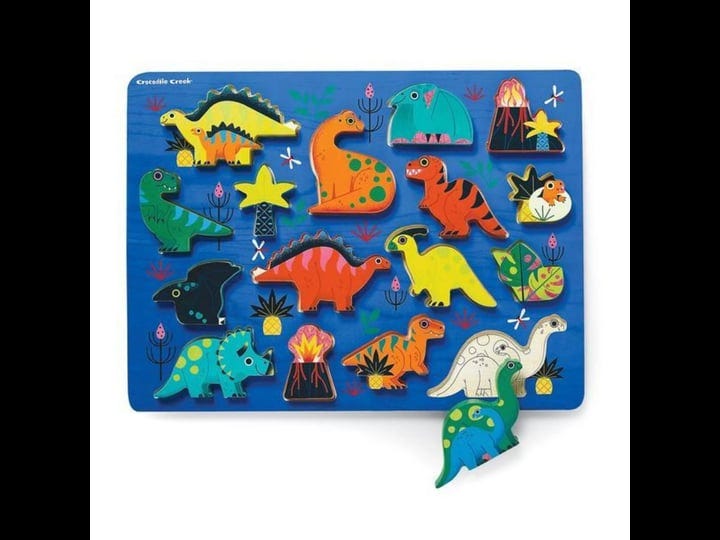 crocodile-creek-16-piece-wood-puzzle-dinosaur-1