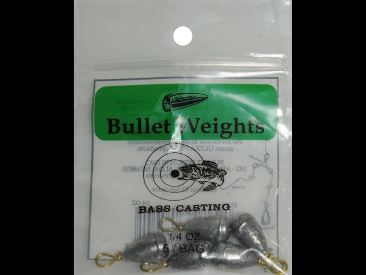 bullet-weights-bass-casting-sinkers-1-4oz-1