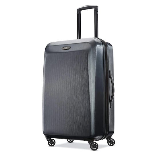 american-tourister-moonlight-hardside-expandable-luggage-with-spinner-wheels-anthracite-checked-medi-1