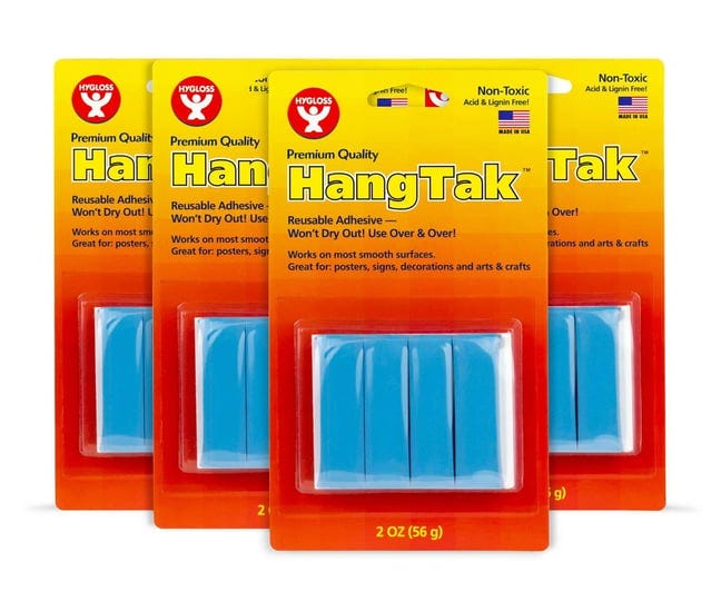 hygloss-products-hangtak-reusable-adhesive-putty-tack-for-posters-signs-crafts-8-ounces-blue-4-pack-1