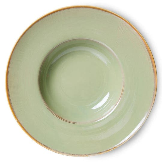 hk-living-chef-ceramics-pasta-plate-moss-green-1
