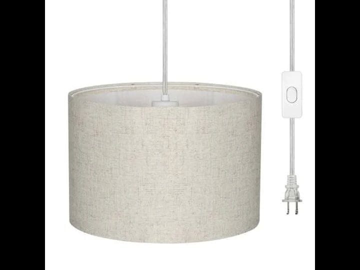 dewenwils-plug-in-pendant-hanging-light-with-15ft-power-cord-beige-linen-shade-for-bedroom-kitchen-l-1
