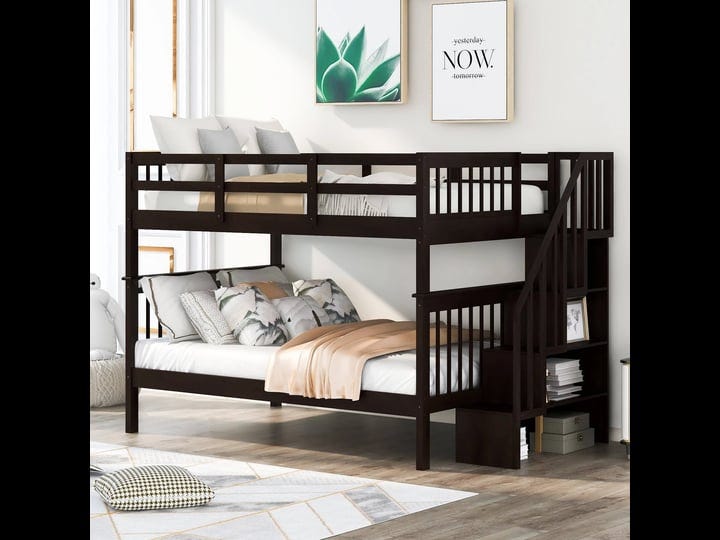 full-over-full-bunk-bed-wood-frame-bed-with-solid-safe-storage-staircase-and-full-length-guardrail-t-1