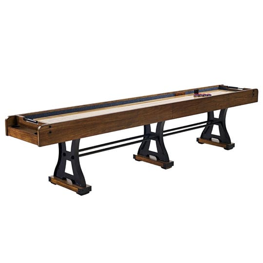 barrington-billiards-12-coventry-shuffleboard-table-with-scratch-resistant-playfield-and-8-puck-set-1