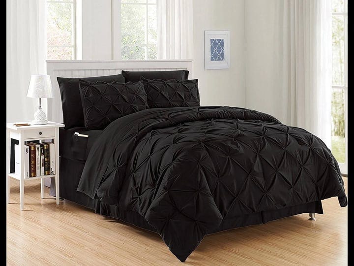 8-pieces-complete-bed-in-a-bag-comforter-set-full-queen-black-1