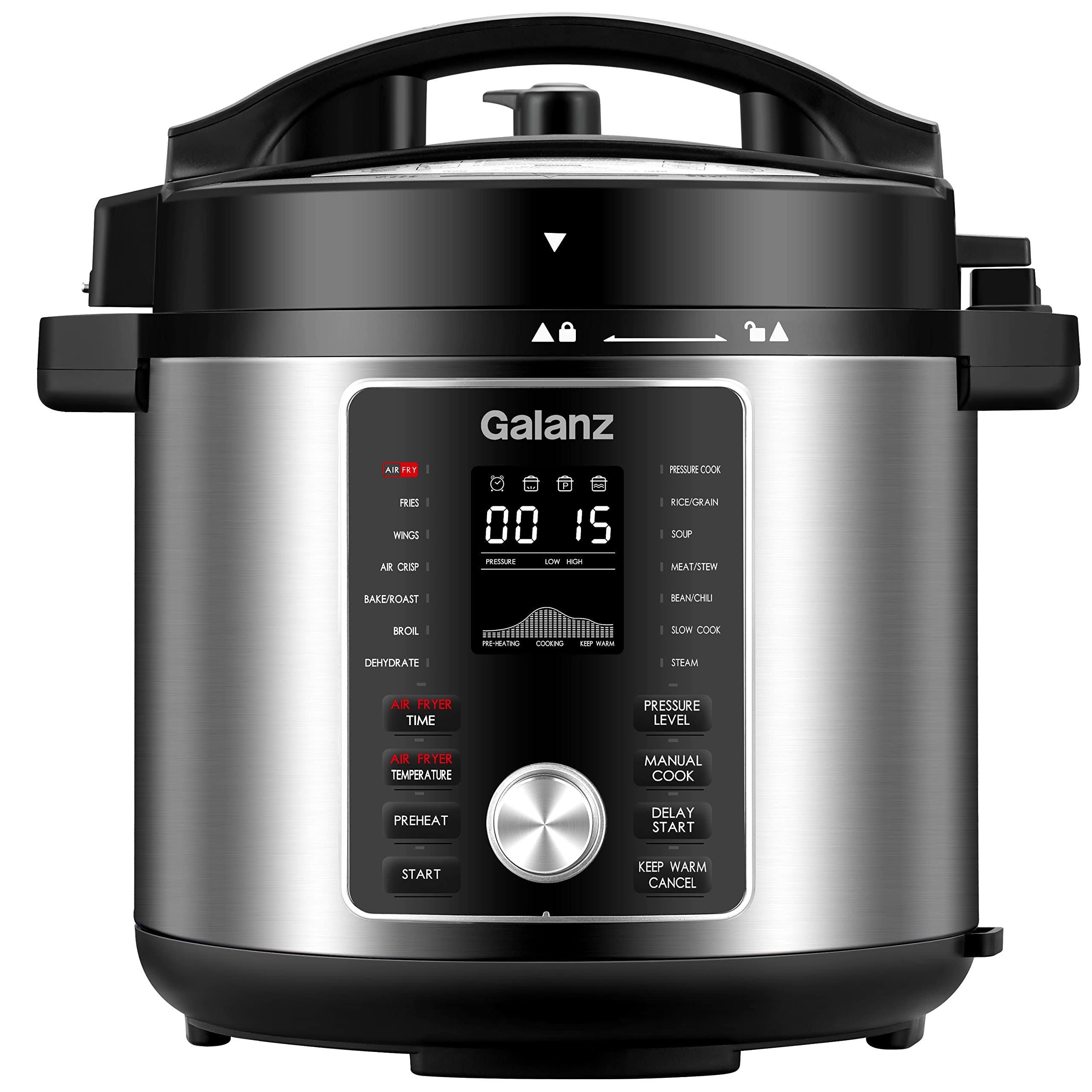 Galanz Electric Pressure Cooker & Air Fryer 12-in-1 | Image