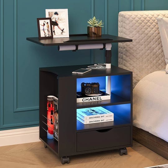 hnebc-auto-led-nightstand-with-2-usb-charging-station-black-nightstand-adjustable-bedside-tables-wit-1