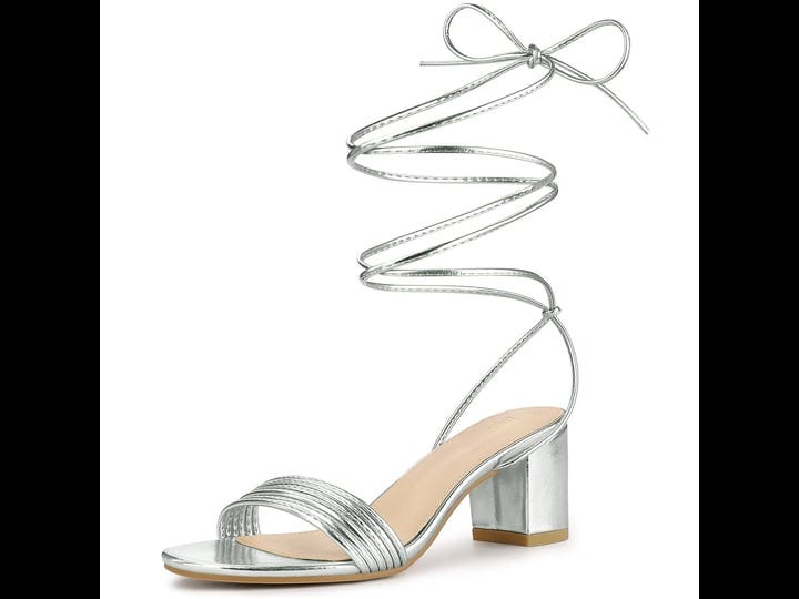 womens-sparkle-strappy-lace-up-block-heel-sandals-silver-6-5-1