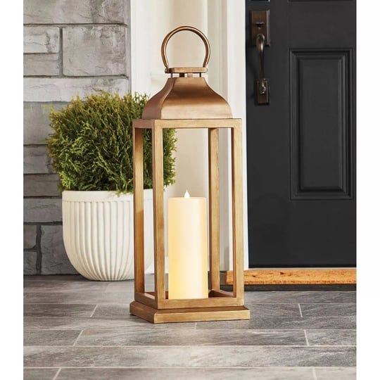 members-mark-28-bronze-lantern-with-flameless-pillar-candle-1