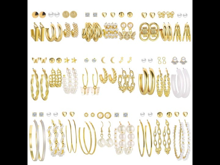 54-pairs-gold-hoop-earrings-set-for-women-multipack-boho-fashion-statement-stud-hoop-earrings-pack-w-1