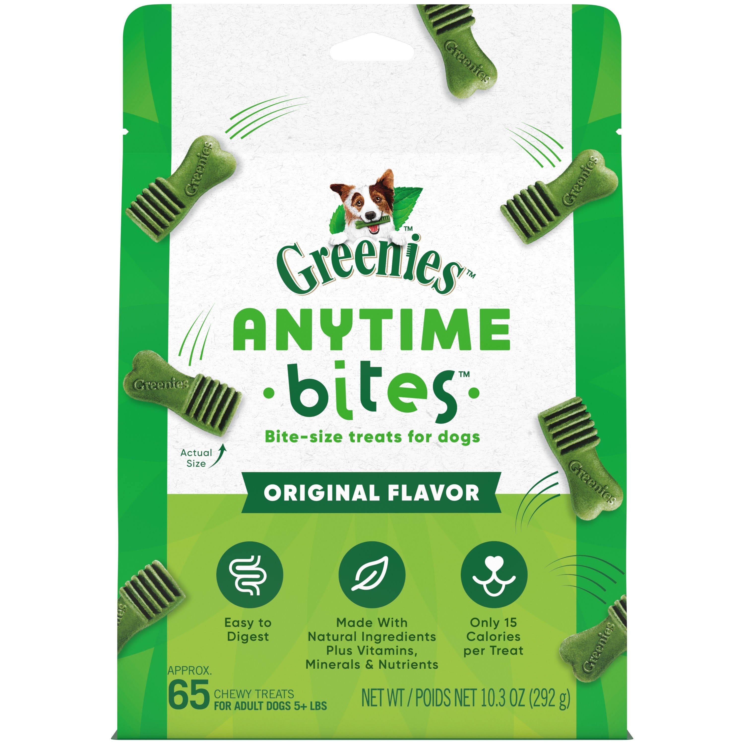 Original Flavor Greenies Dental Treats for Dogs: Frequent, Healthy, and Delicious Chewy Bites | Image