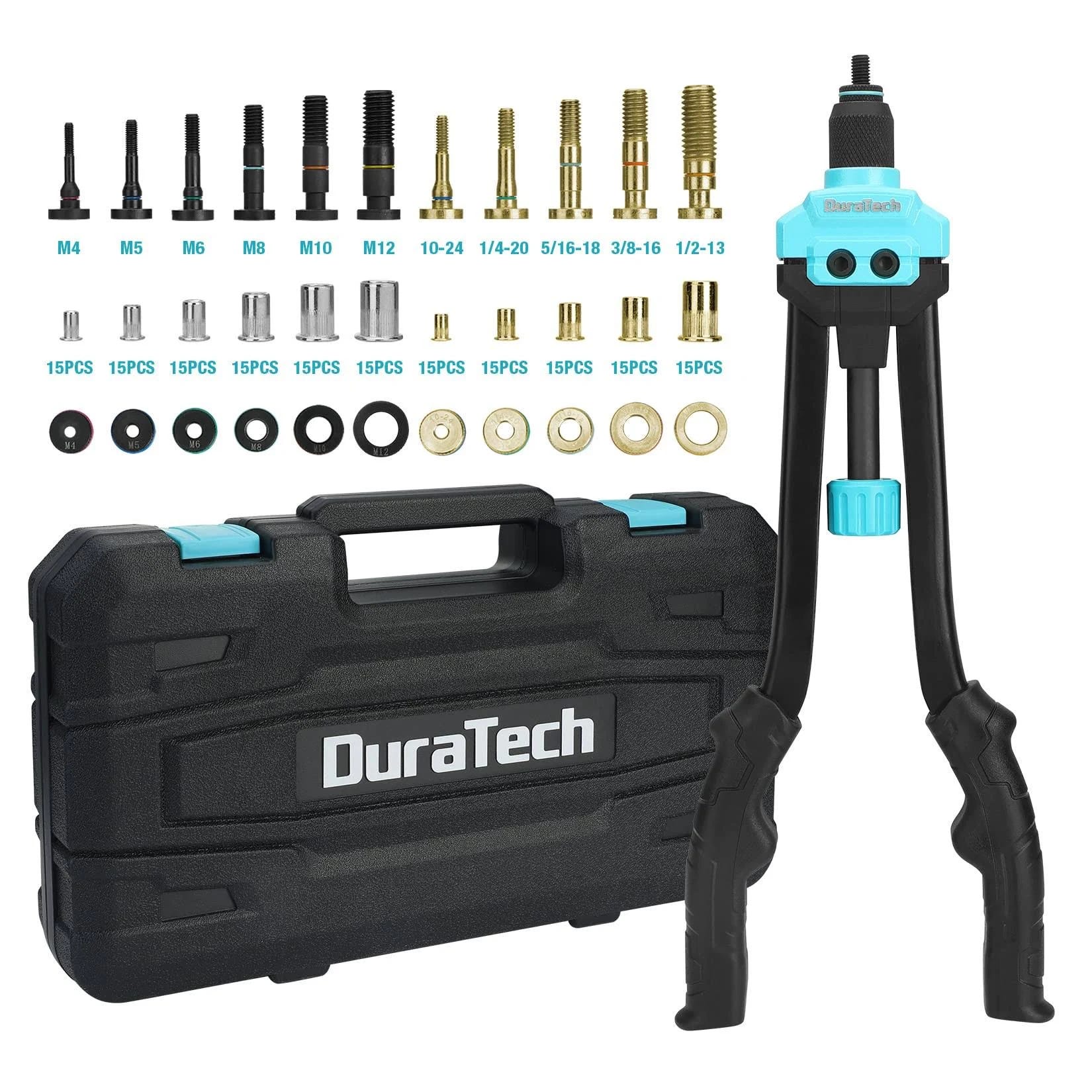 DuraTech Rivnut Tool Kit with 16
