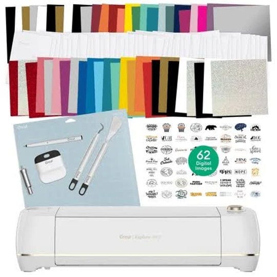 cricut-explore-air-2-bundle-cutting-machine-with-100-pieces-of-vinyl-and-tools-1