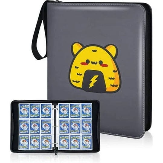 clovercat-waterproof-double-sided-40-pages-9-pocket-binder-compatible-with-pokemon-cards-portable-st-1