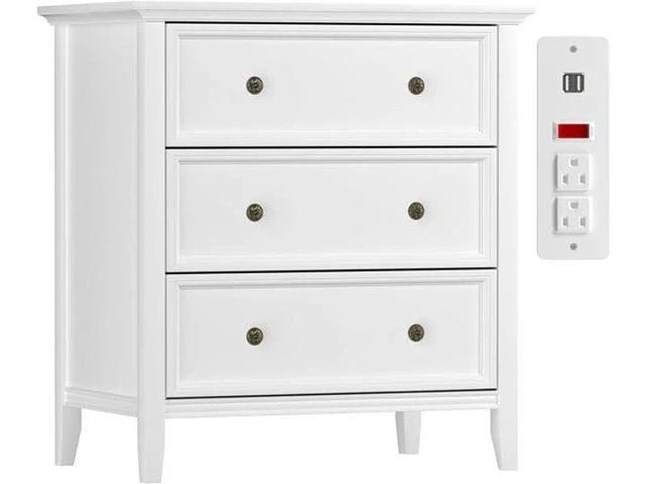 ikeno-white-nightstand-with-3-drawers-and-charging-station-solid-wood-nightstand-organizer-for-bedro-1