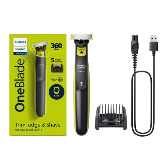 philips-norelco-oneblade-360-face-hybrid-electric-trimmer-and-shaver-1