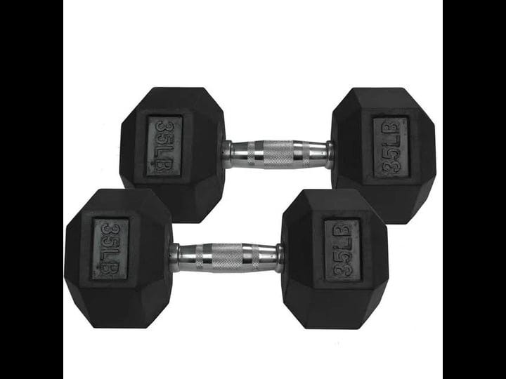 pair-of-35-lb-black-rubber-coated-hex-dumbbells-titan-fitness-1