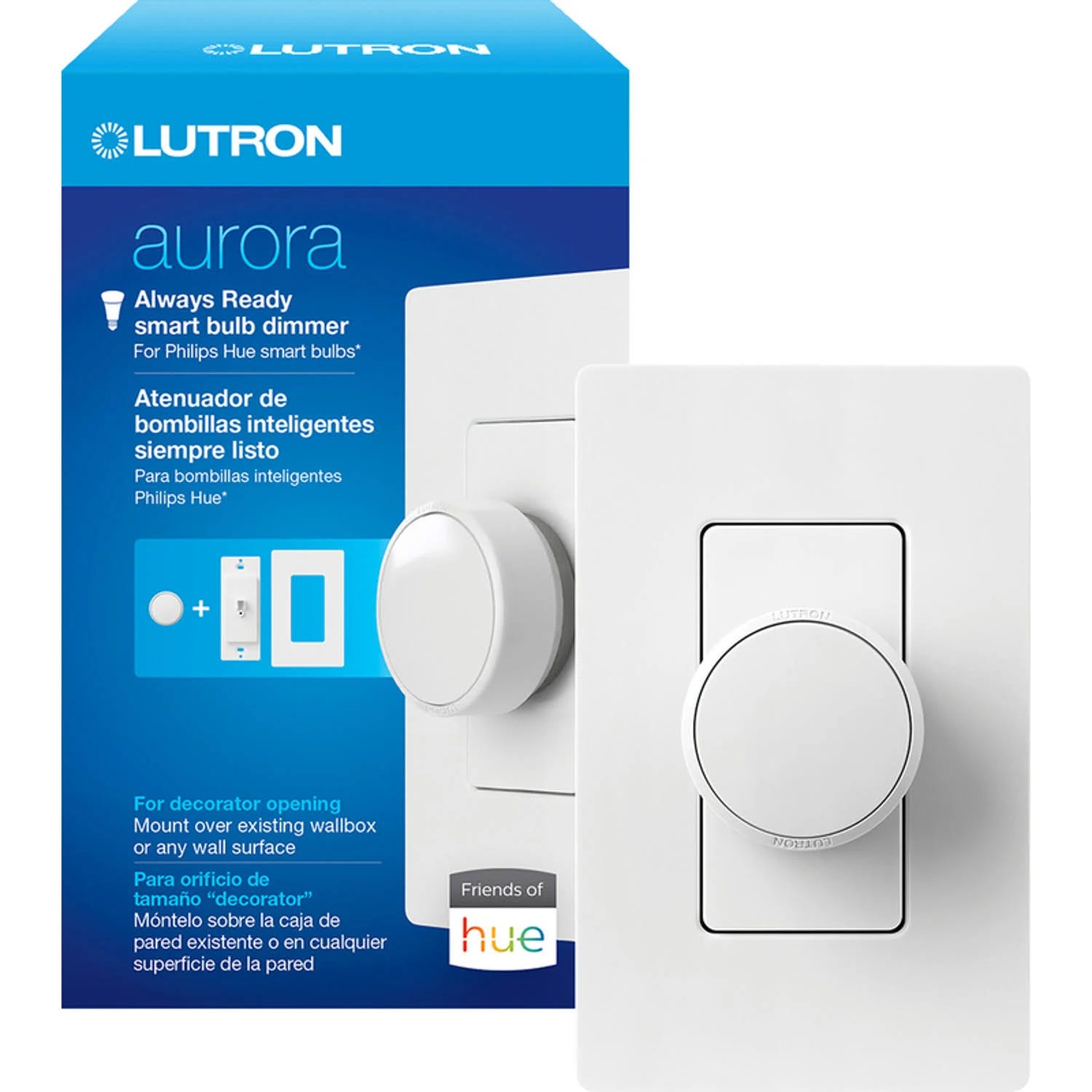 Lutron Aurora Smart Dimmer & Paddle Switch | Image