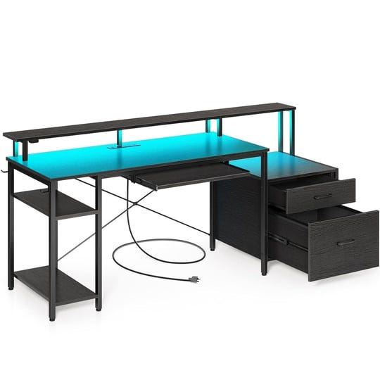 rolanstar-computer-desk-65-with-file-drawer-gaming-desk-with-led-light-power-outlets-home-office-des-1