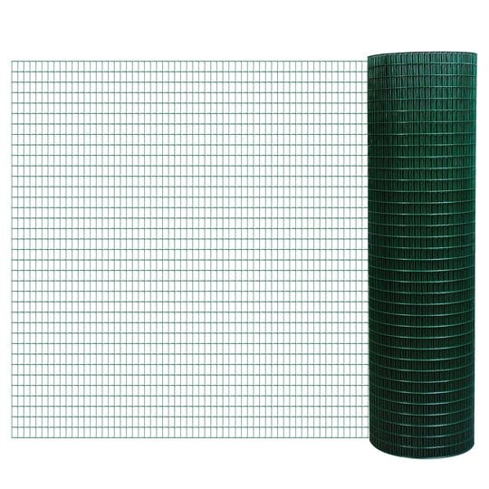 pawhut-pvc-coated-welded-wire-mesh-fencing-chicken-poultry-aviary-1