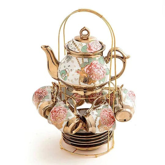 chanjoon-gold-plated-red-rose-ceramic-tea-set-vintage-tea-set-with-teapot-beautiful-tea-set-coffee-s-1