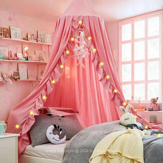 hommi-lovvi-kids-bed-canopy-dreamy-frills-canopy-for-girls-bedroom-soft-ceiling-hanging-decoration-p-1