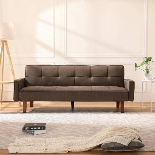 38-2-in-w-brown-linen-single-size-sofa-bed-1