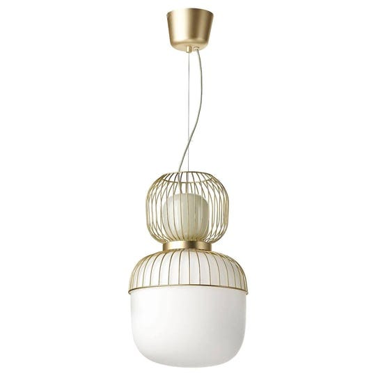 ikea-pilblixt-pendant-lamp-white-light-green-glass-gold-effect-metal-13-80499948-1