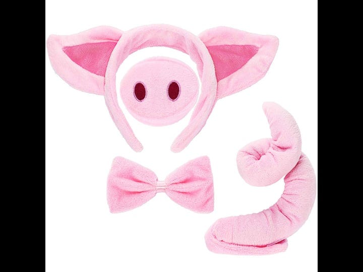norme-pig-costume-set-pig-ears-nose-tail-and-bow-tie-pink-pig-fancy-dress-costume-kit-accessories-fo-1