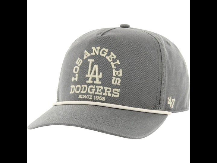 mens-47-graphite-los-angeles-dodgers-canyon-ranchero-hitch-adjustable-hat-1