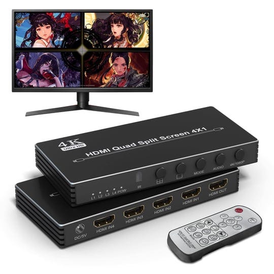 arleedyn-4k-hdmi-multi-viewer-hdmi-quad-4x1-hdmi-multi-switcher-4-in-1-out-seamless-split-screen-wit-1