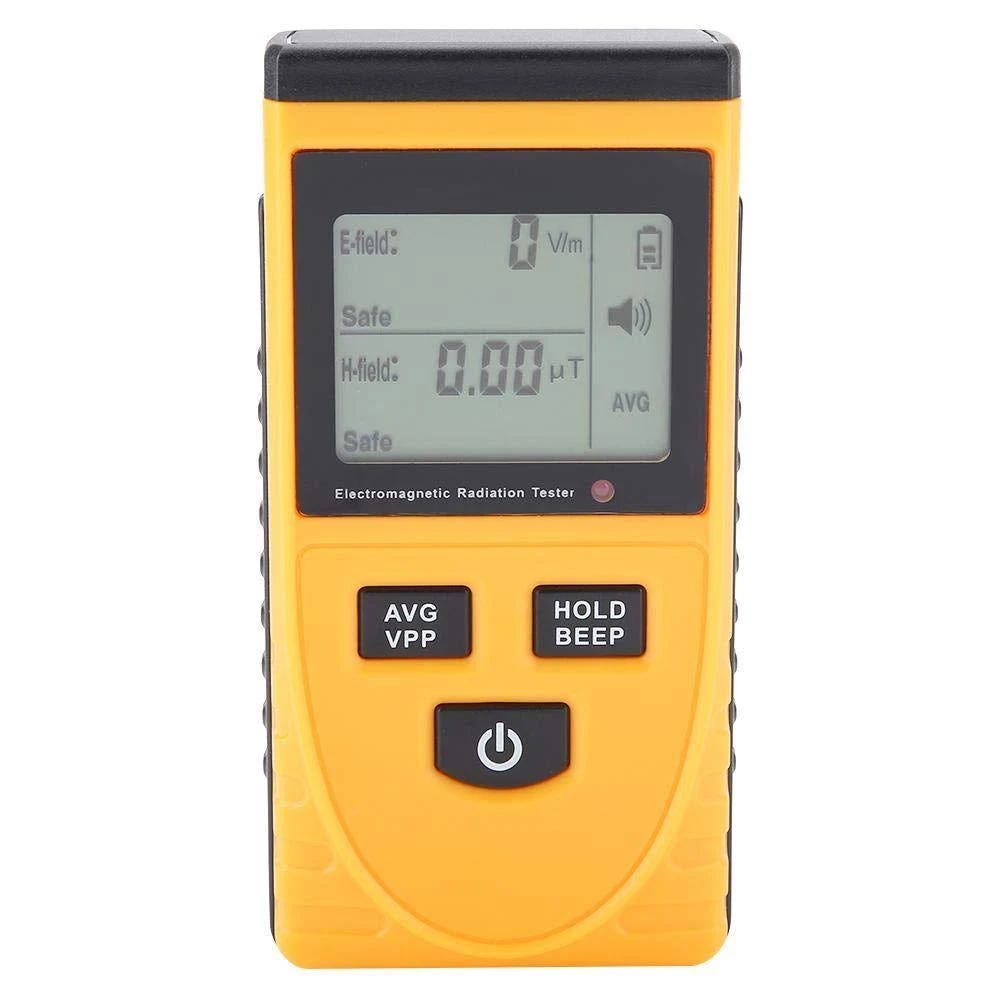 Electromagnetic Radiation Detector with LCD Display and Sound Alarm | Image