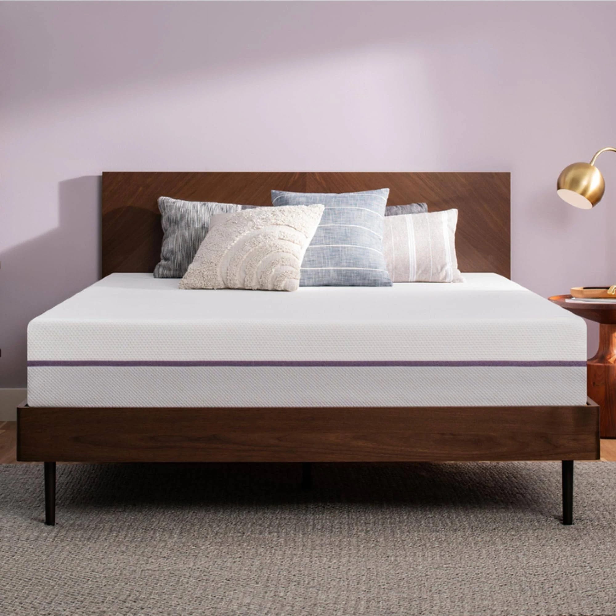 Comfortable Purple Twin Mattress | Image