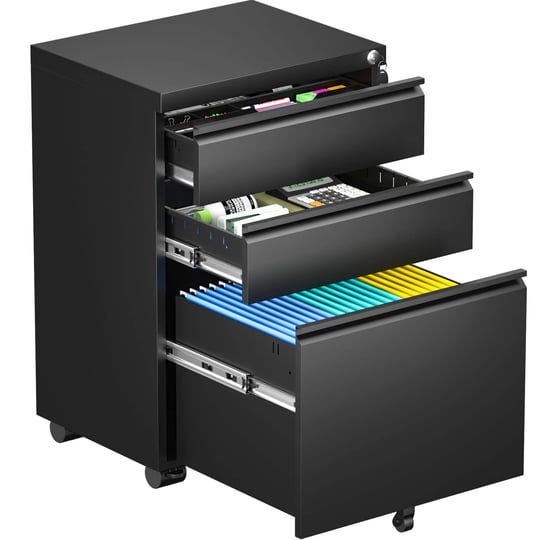 bonusall-black-file-cabinet-3-drawer-mobile-file-cabinet-with-lock-and-wheels-under-desk-metal-filin-1