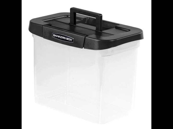 bankers-box-clear-plastic-portable-file-box-with-black-lid-1