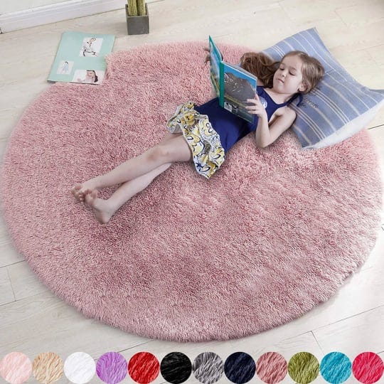 amdrebio-blush-round-furry-rug-for-bedroomfluffy-circle-rug-4x4-for-kids-room-for-teen-girls-roomsha-1