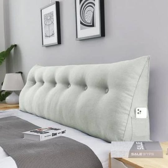 johnear-large-headboard-reading-pillow-cotton-linen-daybed-cushion-backrest-bolster-pillow-triangula-1