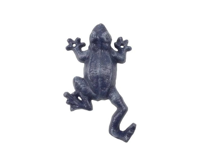 rustic-dark-blue-cast-iron-frog-hook-7