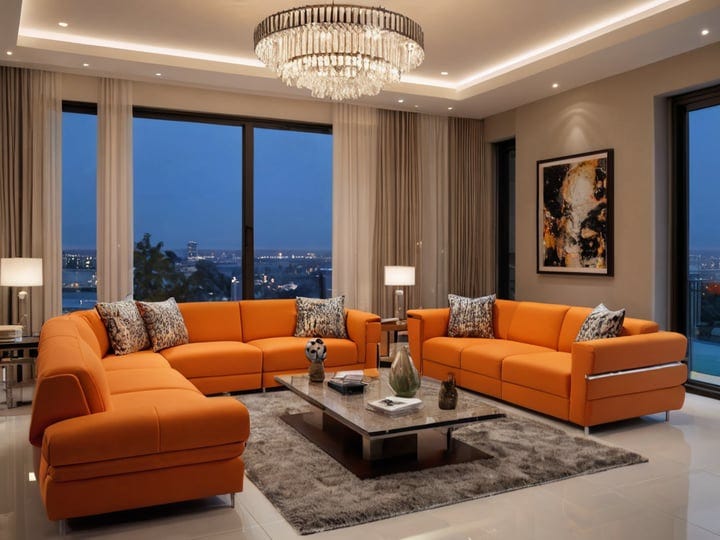 Orange-Reclining-Sofas-6